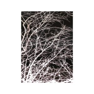 Arthylae-panneau-architectural-motif-branches-noir-argent