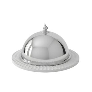 ARTHYLAE-Cloche-Métal-Argenté-feuille-Hospitality